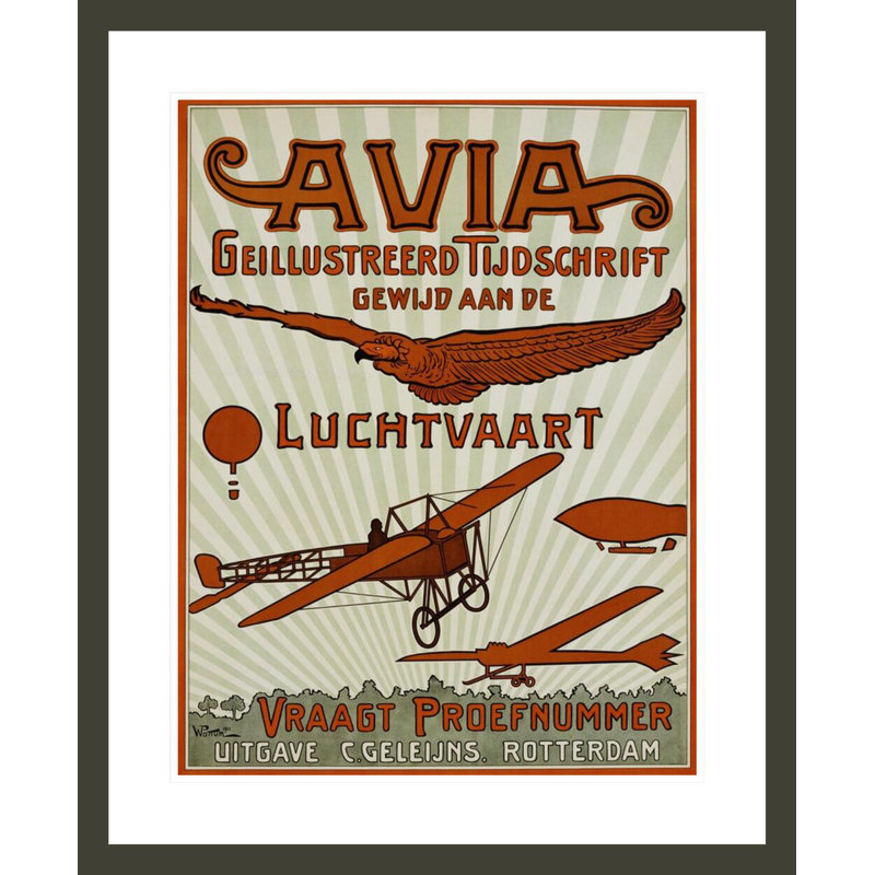 «Avia Geillustreerd Tijdschrift» par Inconnu, impression numérique sur toile, H 28,61 po x l 23,5 po
