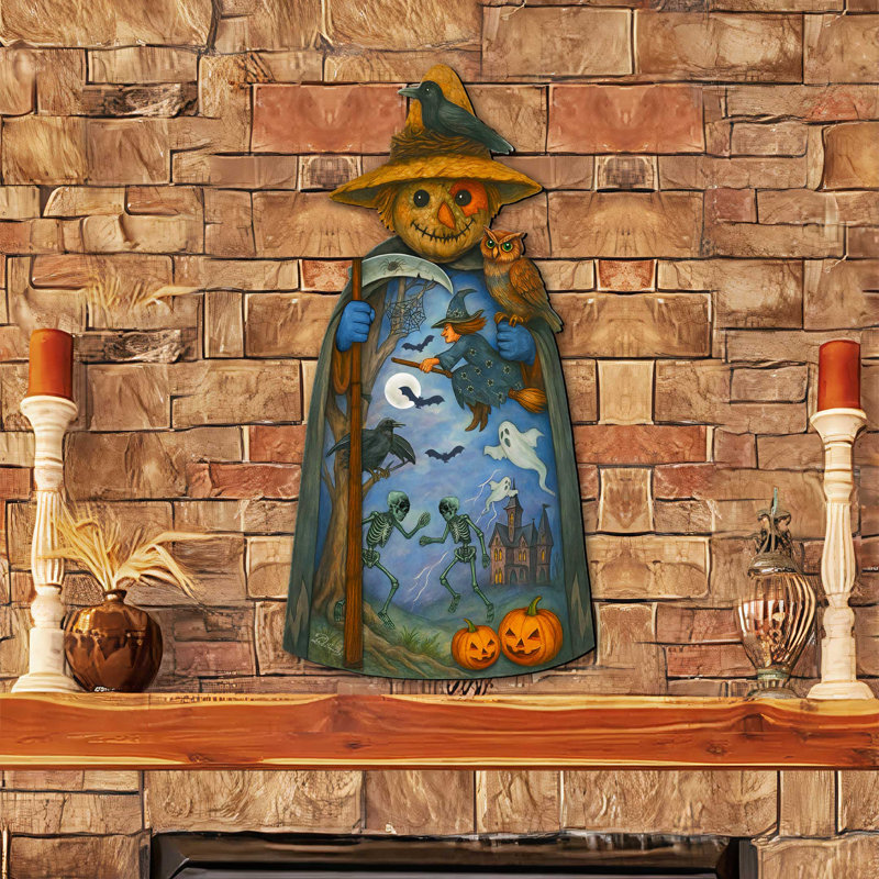 Crochet d'Halloween pour porte d'Halloween
