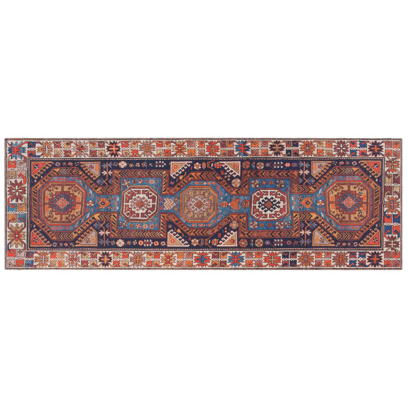 Kaden Abstract Hand Woven Area Rug Set, Runner 66 x 200cm