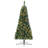 Home Heritage Pine 5' Artificial Half Christmas Tree Prelit 100 LED Lights