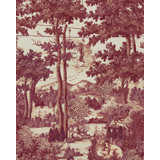 TOILE DU CARPATHIANS Ruby Wallpaper