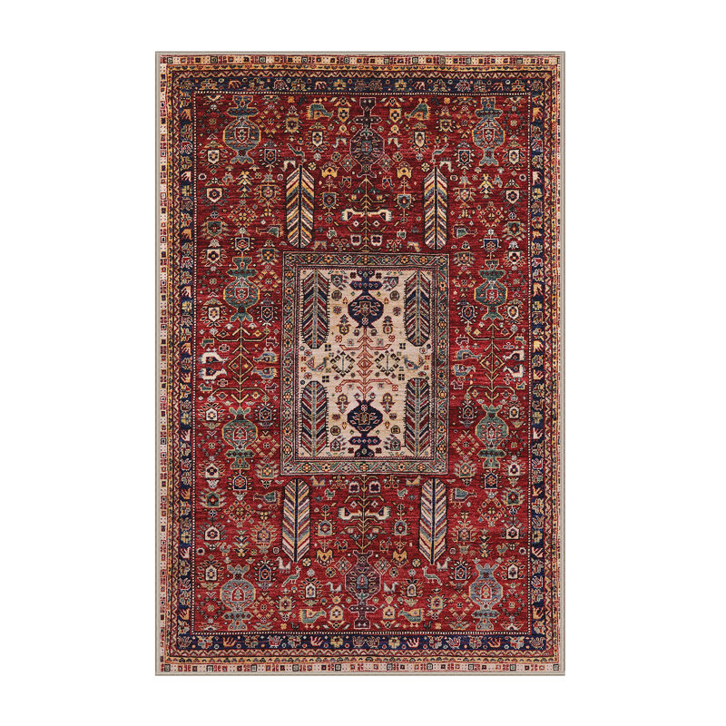 Oriental Indoor Rug, Rectangle 7' x 9'