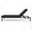 Outdoor Frame with Polyester Cushion Recliner Set of 2