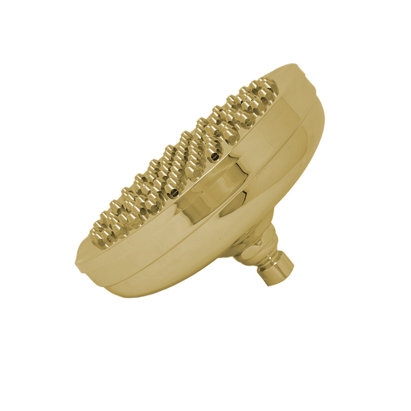 Shower Head 8” diameter, Supercoat Brass