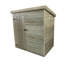 Shameeza 4 ft. W x 4 ft. D Solid Wood Garden Shed