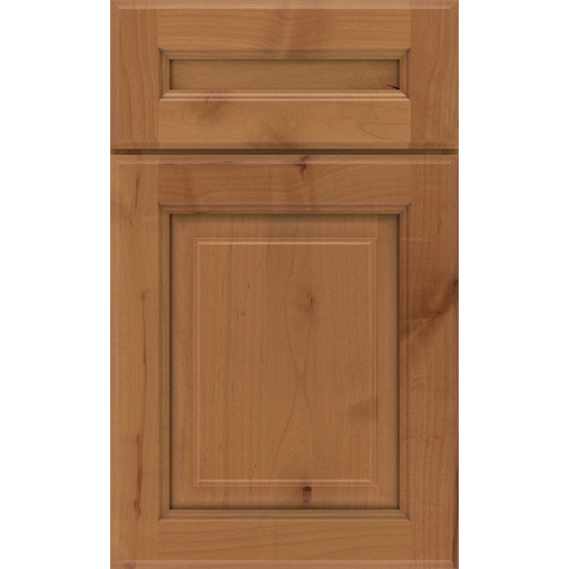 Dwelling Hollenbeck Door Sample, Golden Isle, Rustic Alder