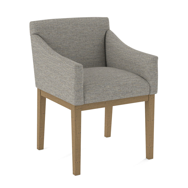 Upholstered Arm Chair, 61630-74, White
