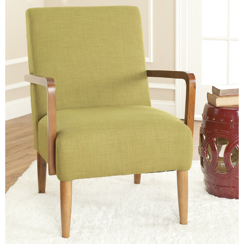 Upholstered Armchair, Sweet Pea Green