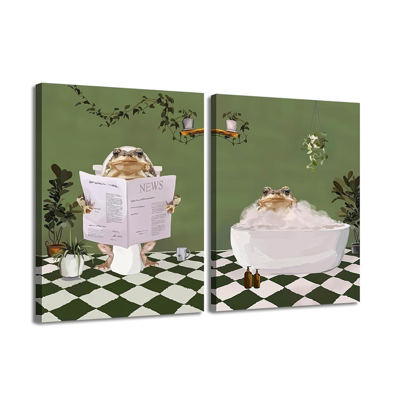 2 Piece Wrapped Canvas Print