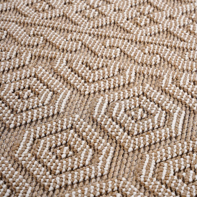 Collection Geometric Indoor Outdoor Area Rug, Rectangle 5'3" x 7'6"