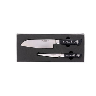 I.O. SHEN Master Grade 2 Kitchen Knife Set, Santoku Knife, Paring Knife, Sharp Knife Set for Everyday Use