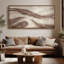 Très grand art mural abstrait brun-1603734448-1603734462