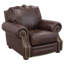 Fauteuil club en cuir véritable avec garniture cloutée 48 po Stana-20120178