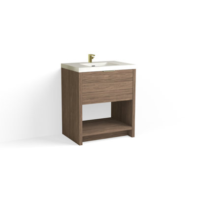 Vista 30" W Freestanding Single Bathroom Vanity