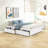 Solid Wood Open-Frame Storage Bed-136838719-94467339
