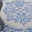 Tapis oriental bleu / ivoire Comptche-1732640505