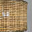 Rattan Belice With Remote Control And Bulb Included