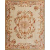 Savonnerie One-of-a-Kind 8' X 10' Hand Knotted Area Rug