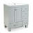 30" Bathroom Vanity with Ceramic Sink, Soft-Close Drawers, Solid Wood Frame-976804044