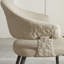 Chaise avec accoudoirs à dossier uni kaki (ensemble de 2)-793523533