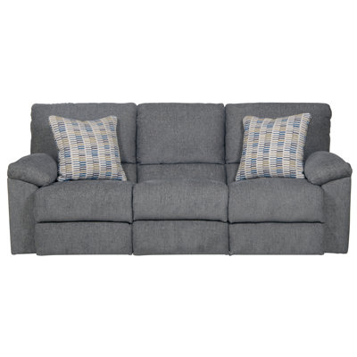 Charell 85'' Upholstered Reclining Sofa