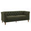 Canapé capitonné 73,5 po l Chesterfield capitonné à accoudoirs multiples