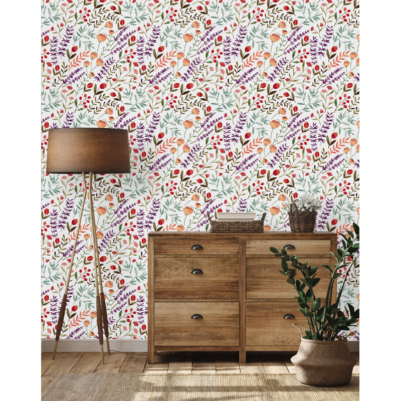 Panneau de papier peint, L 18,75 po x l 25 po, Vinyle