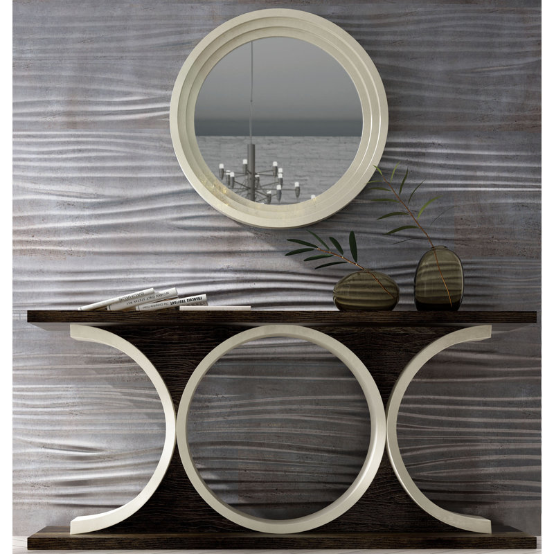 Saphire C11-21 avec Miroir, Haute brillance, H 31,5 po x l 70,87 po x P 15,75 po