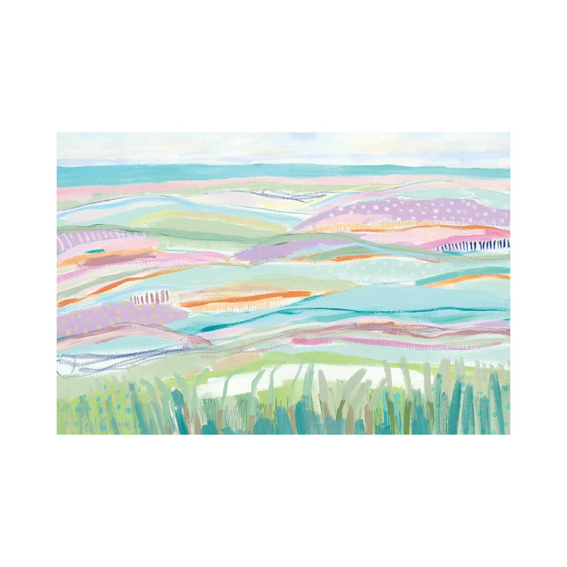 «Almost to the Beach», reproduction d'art sur toile tendue