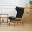Lexey Upholstered Tufted Wingback Chair-1751323361
