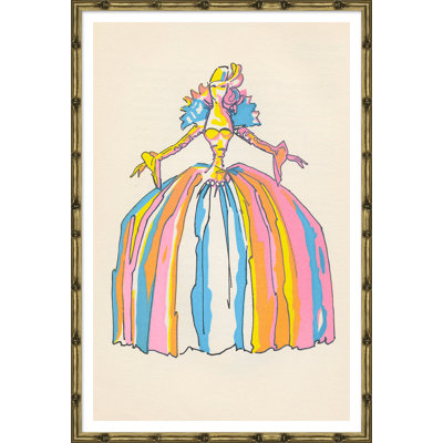 «Pop Fashion», reproduction d'impression encadrée