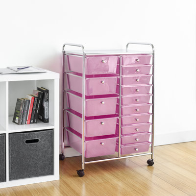 Creger 97cm H x 63cm W Utility Cart with Wheels