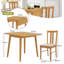 Ahwahnee 4 - Person Drop Leaf Dining Set