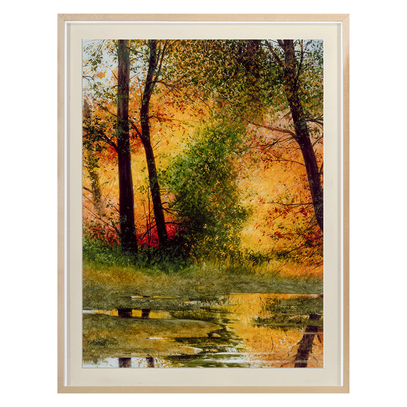 Crimson Season Print by Dominguez, Miguel, 30'' H x 23'' W