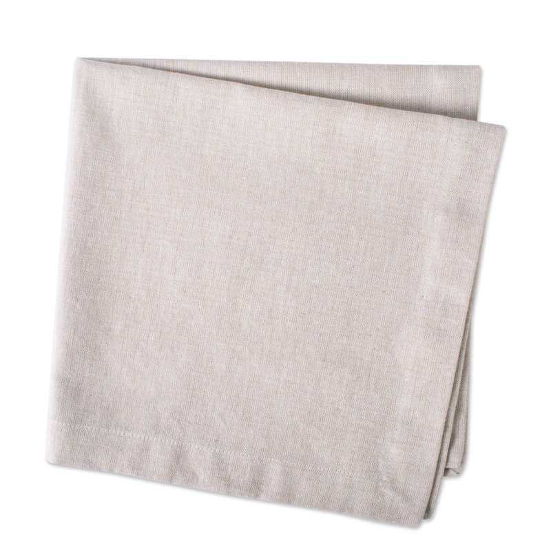 Kristina Polyester Square Napkin, Natural