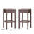 Apopka Polyethylene (PE) Wicker Outdoor Stool