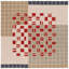 Elswick Geometric Hand Tufted Wool/Cotton Area Rug in Gray/Red/Beige-643590230