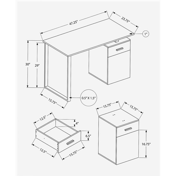 Dimensions du produit