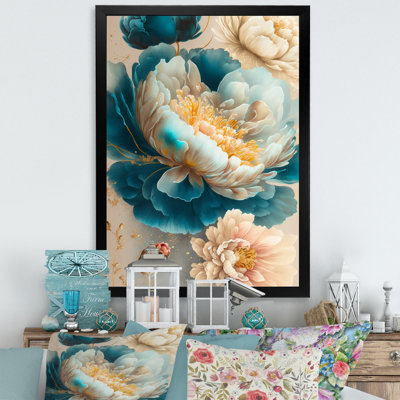 «Vibrant Floral Bunch III», reproduction sur toile