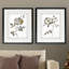 Neutral Rose I '- ensemble de 2 reproductions d'art sur papier encadré-28785935