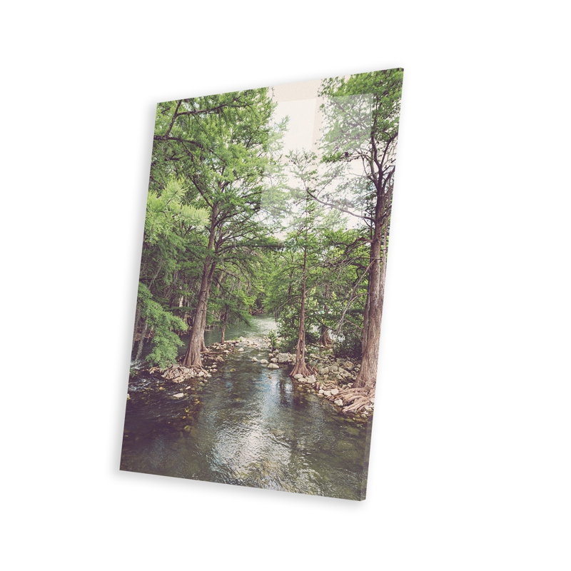 «Texas Hill Country II Comal River», photographie sur plastique / acrylique par Ann Hudec