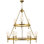 Chapman & Myers Classic Two-Tier Ring Chandelier