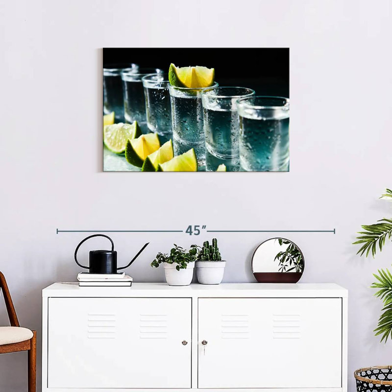 Yarlin Lime Tequila Drinks, 20" H x 30" W