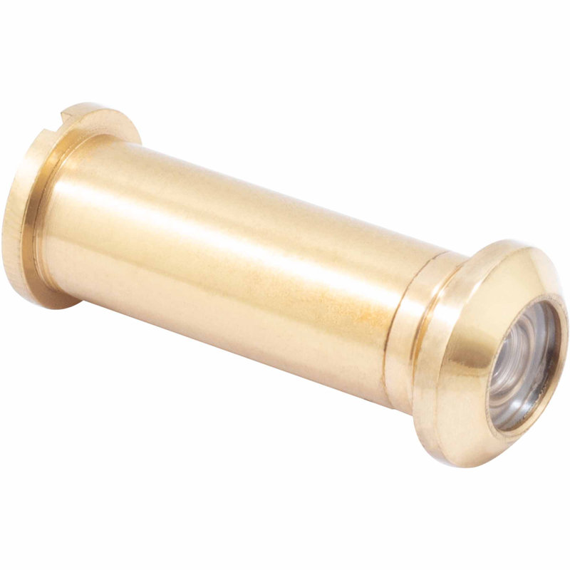 160-Degree Door Accessory, Polished Brass