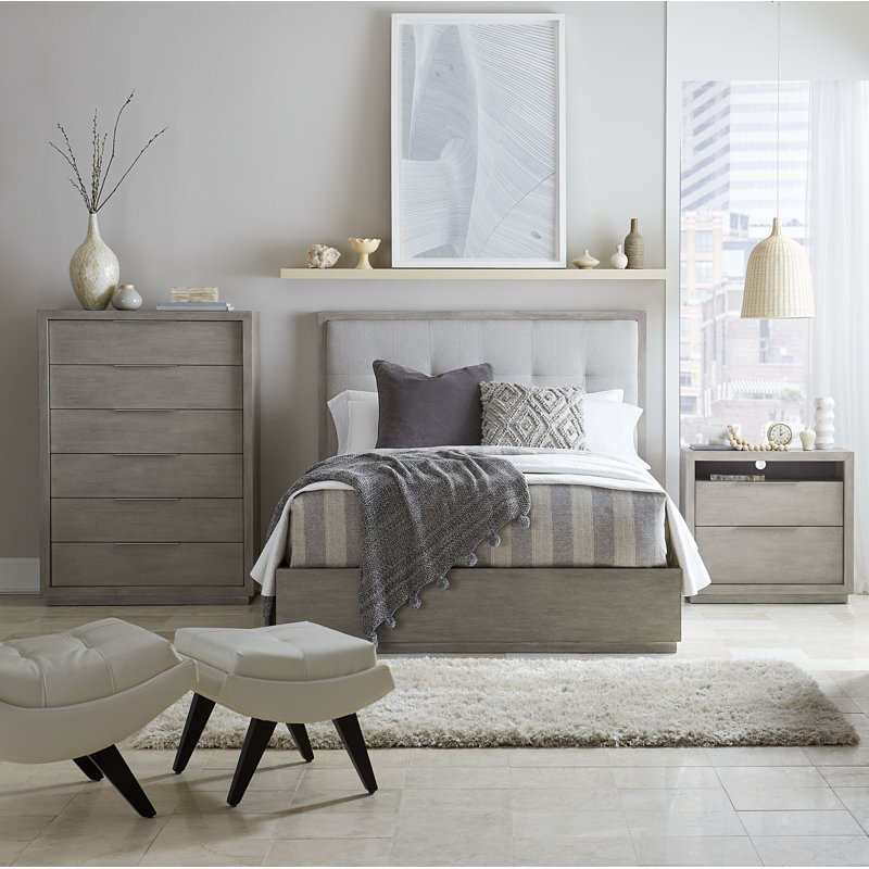 Eloise 64" W Solid + Manufactured Wood Fully Assembled 8-Drawer Dresser, Mineral