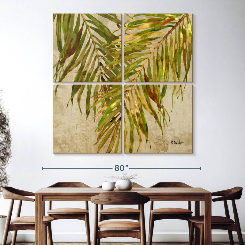 Harnek Palmdale Fronds I, H 74 po x l 74 po