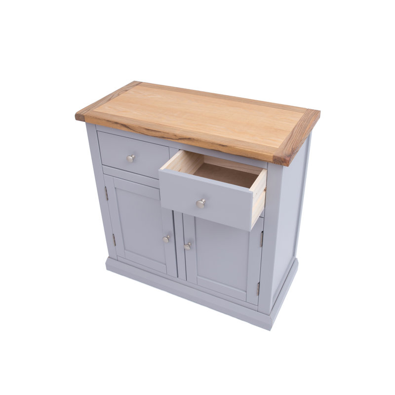 Hulme 84cm Sideboard, Grey/Brown