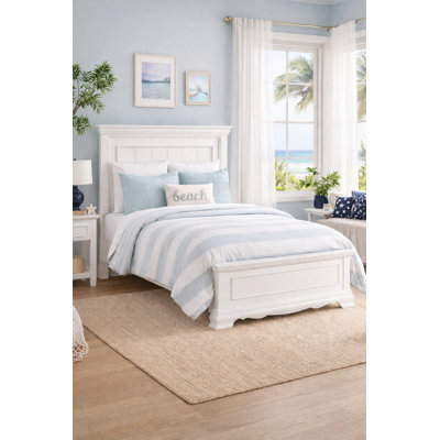 Glenroy Modern Panel Bed