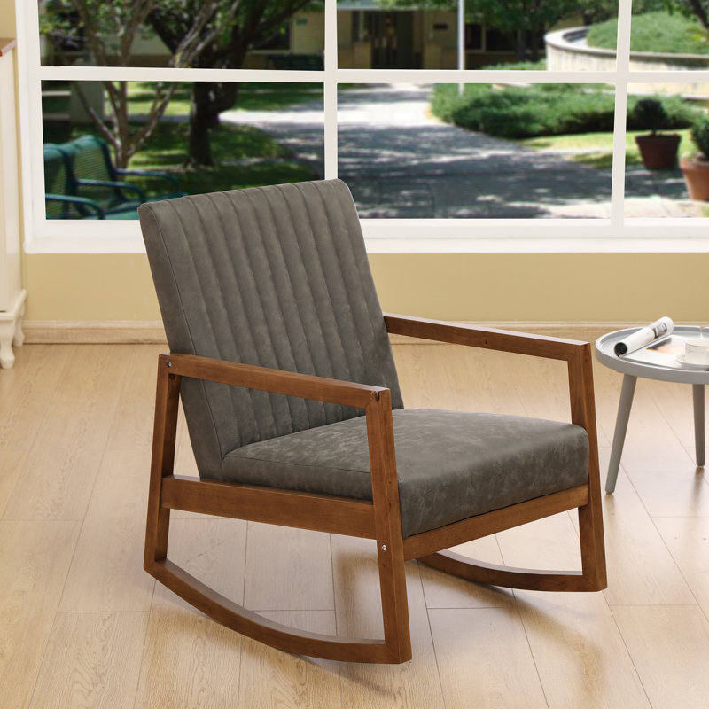 Saiquan Rocking Chair, Grey