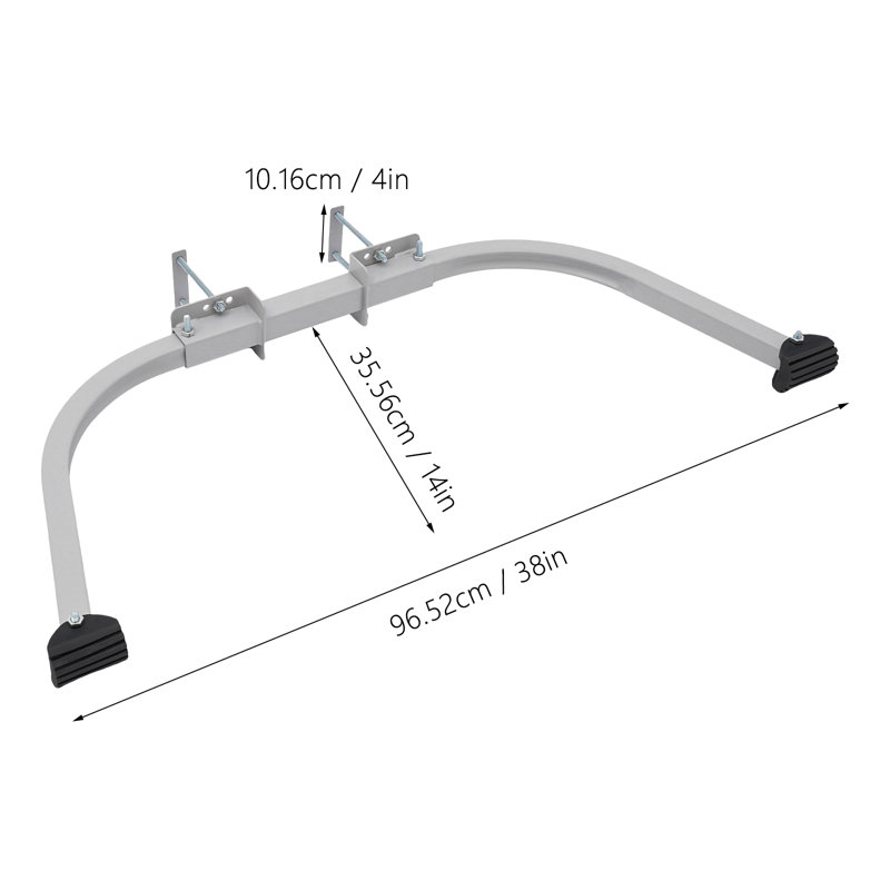 Stabilisateur d'échelle en métal, Argent argent